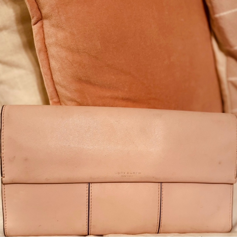 Tory Burch Soft Pink Clutch